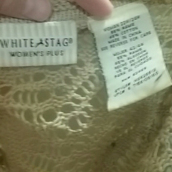 Long crochet cardigan - Picture 4 of 4